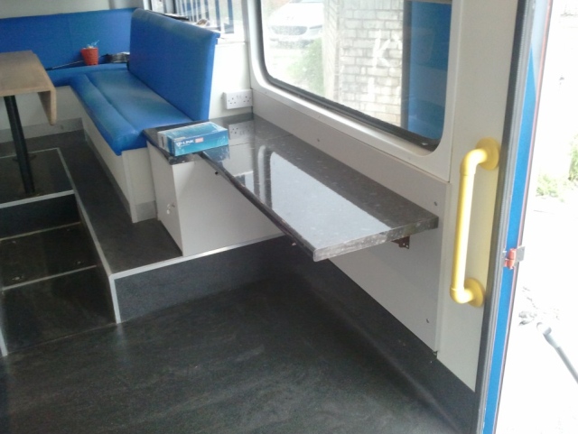 Sport England Training Bus Conversion - Roadshow Vehicle Conversions